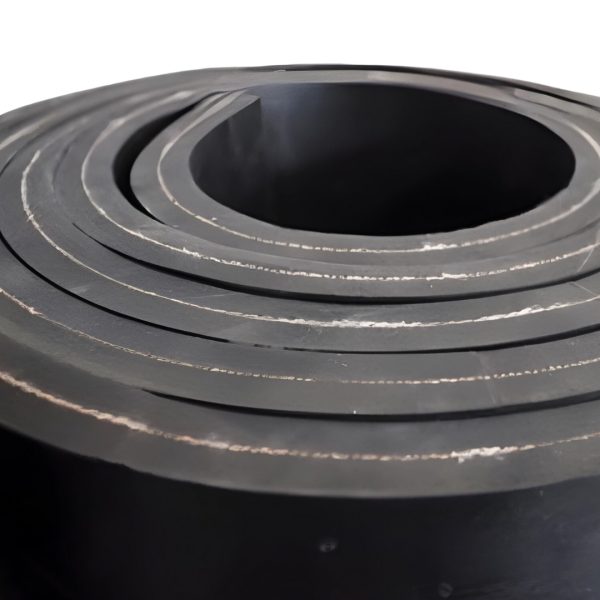 ROLLO DE GOMA SBR 65 ± 5 SHORE A – COLOR NEGRO CON TELA /SIN TELA - Imagen 2