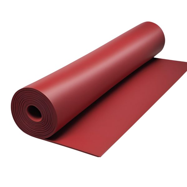 ROLLO DE GOMA SILICONA 60±5 SHORE COLOR ROJO - Imagen 4