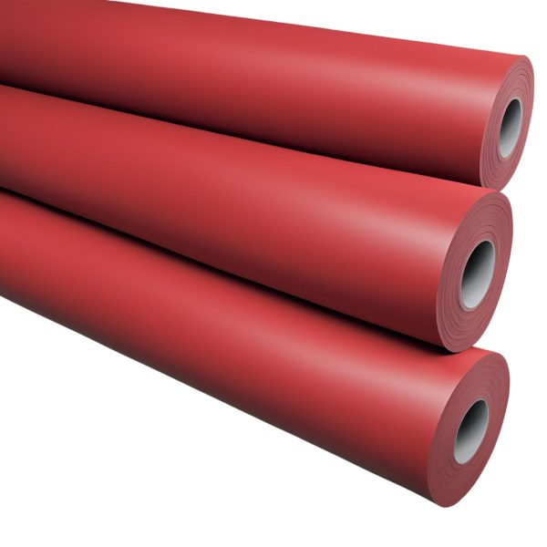ROLLO DE GOMA SILICONA 60±5 SHORE COLOR ROJO - Imagen 2