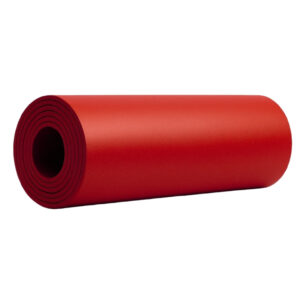 ROLLO DE GOMA CAUCHO NATURAL COLOR ROJO