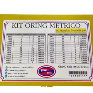 KIT ORING NBR 70 SHORE A MÉTRICO