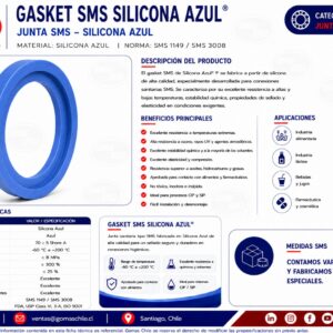 SMS SILICONA AZUL
